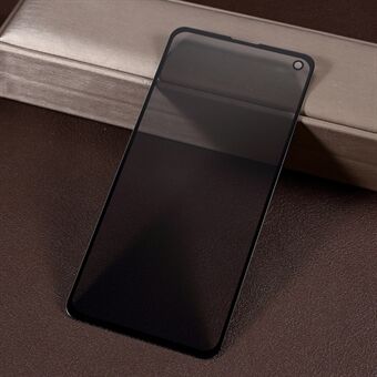 Gebogen [Anti-piep] volledig bedekkende schermbeschermer van gehard glas voor Samsung Galaxy S10e - zwart