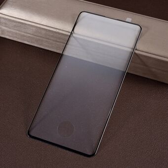 Gebogen schermbeschermer van gehard glas op volledig scherm voor Samsung Galaxy S10 Plus (vingerafdrukvergrendeling)