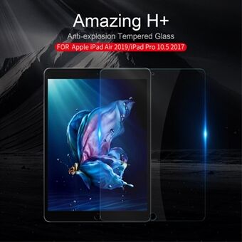 NILLKIN Amazing H + Nanometer gehard glas schermvullend scherm voor iPad Air 10,5 inch (2019) / iPad Pro 10,5-inch (2017)
