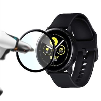 2 stks / set 3D anti-vingerafdruk gehard glas beschermfolie voor Samsung Galaxy Watch Active