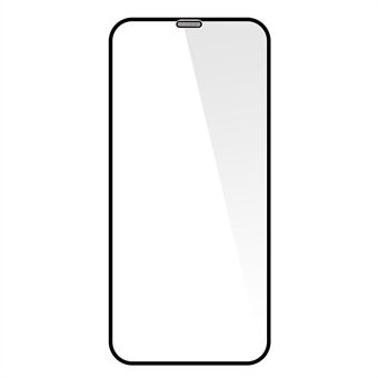 Scherm van gehard glas met zeefdruk op volledig scherm met anti-stofgaas voor iPhone 11 6.1 inch / XR