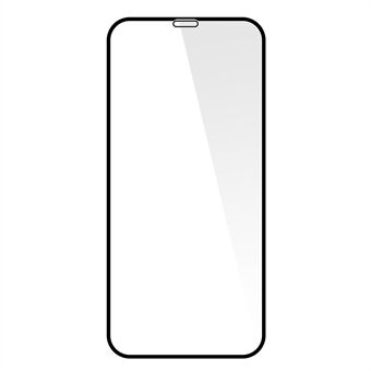 Zijdedruk Gehard glasbeschermer Volledig scherm Anti-stof voor iPhone 11 6.1 inch / XR