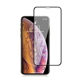 MOCOLO Voor iPhone 11 Pro 5.8 inch (2019) / X / XS 5.8 inch Zijde Print Gehard glas Volledige lijm Volledige dekking Schermfilm - Zwart