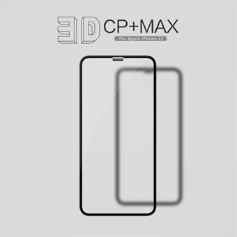NILLKIN 3D CP + MAX Volledige dekking Anti-explosie gehard glasfilm voor Apple iPhone 11 6.1 inch / XR