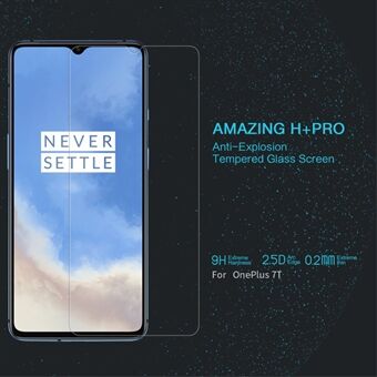 NILLKIN Amazing H + Pro Explosieveilige gehard glazen schermfilm voor OnePlus 7T