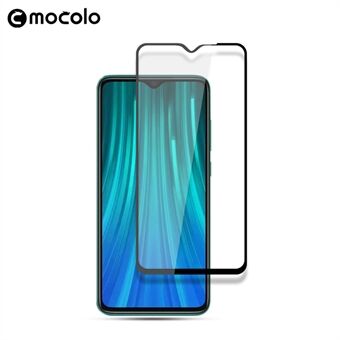 MOCOLO Silk Print Full Tempered Glass Phone Screen Protector voor Xiaomi Redmi Note 8T