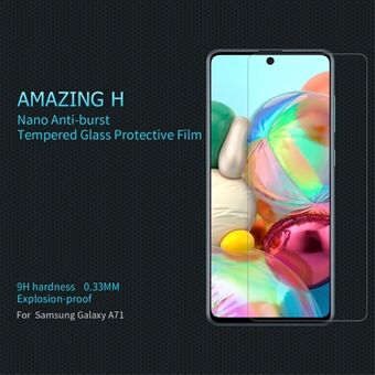 NILLKIN Amazing H Explosieveilige Gehard Glas Screen Film voor Samsung Galaxy A71 / Note 10 Lite / A81
