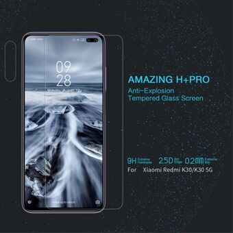 NILLKIN Amazing H + Pro Explosieveilige gehard glazen schermfilm voor Xiaomi Mi 10T Pro 5G / Mi 10T 5G / Redmi K30 / K30 5G