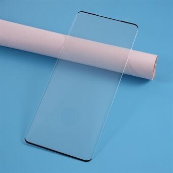 Gebogen schermbeschermer van gehard glas op volledige grootte voor Samsung Galaxy S20 Ultra (vingerafdruk ontgrendelen)
