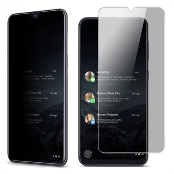 IMAK Anti-peep 9H gehard glazen schermbeschermfolie voor Samsung Galaxy M31