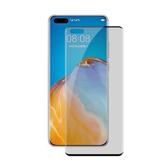 HAT Prince 0.26mm 9H [3D Hot-bending Curved Edge] Full Size Anti- Spy Gehard Glas Screen Protector voor Huawei P40 Pro