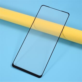 Silk Print Full Size Full Lijm Gehard Glas Screen Protector voor Samsung Galaxy A21