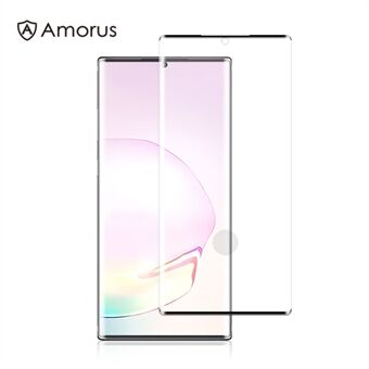 AMORUS Volledige dekking 3D gebogen gehard glas screenprotector voor Samsung Galaxy Note20 Ultra / Note20 Ultra 5G