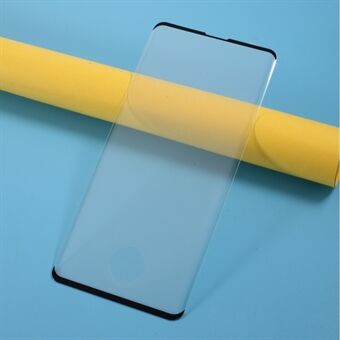 Volledig bedekkende zijdedruk Gehard glas Screen Film Protector [Ondersteuning vingerafdruk ontgrendelen] voor Samsung Galaxy S10