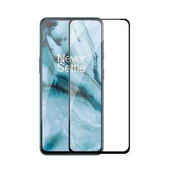 HAT Prince Volledig klevende 0,26 mm 9H 2.5D Arc Edge Full size gehard glas screen film voor OnePlus Nord