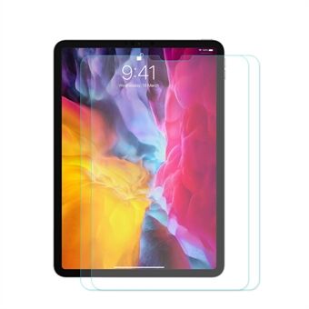 ENKAY 2 stuks / set 0,33 mm 9H 2.5D Arc Edge Tempered Glass Screenprotector voor iPad Air (2020) / Pro 11-inch (2021) (2020) (2018)