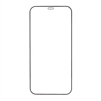 Volledige dekking Volledige lijm 6,1 inch mat oppervlak gehard glas beschermfolie voor iPhone 12/12 Pro