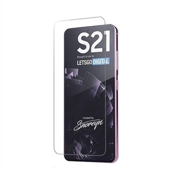 0.3mm Arc Edge Tempered Glass Screen Protector Film [Geen ondersteuning voor vingerafdruk ontgrendelen] voor Samsung Galaxy S21 5G
