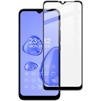 IMAK Ultra Clear Tempered Glass Full Size Phone Screen Protector Pro + [Fingerprint Unlock Version] voor Motorola Moto E7 Power / G10 / G30 / G Play (2021)
