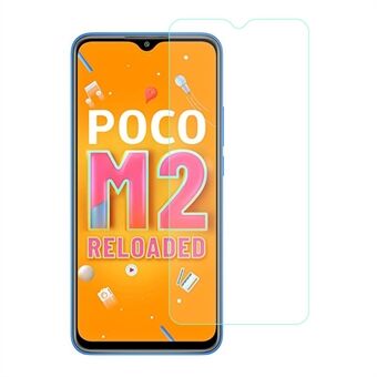0,3 mm Arc Edge Tempered Glass Screen Film Protector voor Xiaomi Poco M2 Reloaded