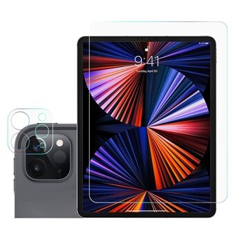 Arc Edge Ultra Clear Tempered Glass Screenprotector + Camera Lens Film Guard voor iPad Pro 12,9-inch (2021) / (2020)