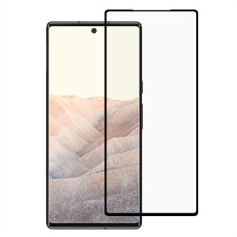 Zeefdruk Full Adhesive Full Screen Cover Screenprotector in gehard glas voor Google Pixel 6