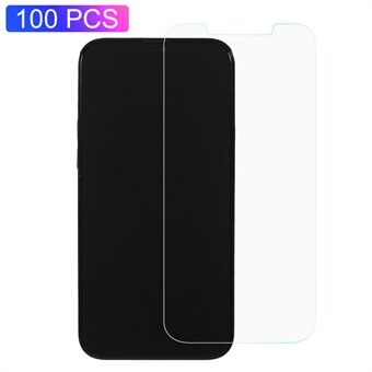 100 stks/pak 0.25mm Arc Edge Ultra Clear Tempered Glass Screen Protector voor iPhone 13 Pro Max 6.7 inch