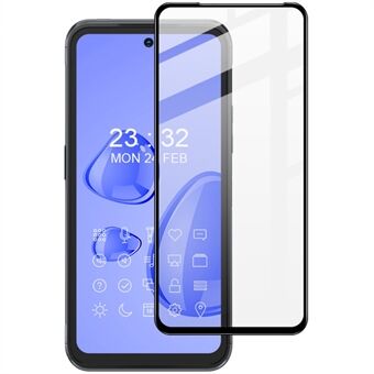 IMAK Pro + Full Cover Full Glue Premium HD Clarity 9H Screenprotector van gehard glas voor Nokia XR20