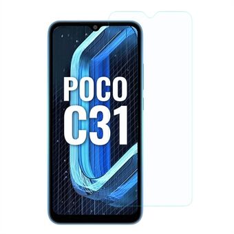 0,3 mm Arc Edge gehard glazen schermbeschermer voor Xiaomi Poco C31