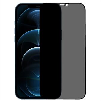 Voor iPhone 12 Pro Max 6.7 Inch Zeefdruk Volledige Lijm Anti-Spy Volledige Cover Matte explosieveilige Gehard Glas Screen Protector