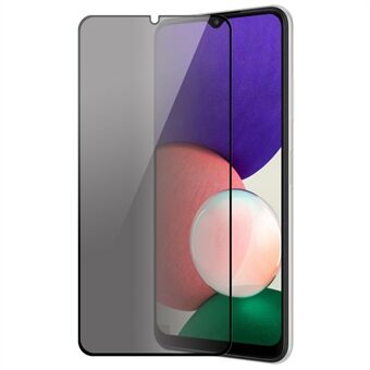 HOED- Prince Anti-spion gehard glasfilm voor Samsung Galaxy F42 5G, volledig zelfklevende krasbestendige schermbeschermer