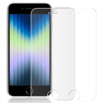 AMORUS 2 stuks / pak Kristalheldere schermbeschermer voor iPhone 7 4,7 inch / 8 4,7 inch / SE (2020) / (2022), HD Anti-vingerafdruk volledige lijm gehard glasfilm