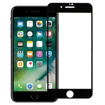 Voor iPhone 7 Plus /8 Plus 5.5 inch HD Volledige dekking Gehard glas screen protector Zeefdruk Volledige lijm Anti-kras beschermfolie