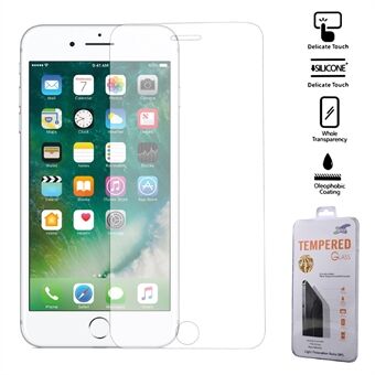 0.3mm Full Cover Clear Tempered Glass Screen Protector voor iPhone 7 4.7 Inch (Arc Edge)