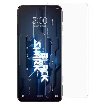 Voor Xiaomi Black Shark 5 HD Clear Screen Protector 9H Hardheid Anti-kras 2.5D Arc Edge Gehard Glas Film