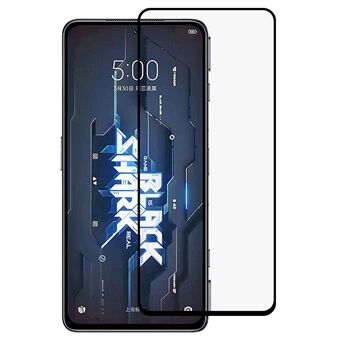 Voor Xiaomi Black Shark 5 Pro Anti-explosie Volledige Cover Gehard Glas Screen Film Clear Full Adhesive Zijde Afdrukken Telefoon Screen Protector: