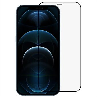 RURIHAI voor iPhone 12 Pro Max 6.7 inch 0.18 mm zeefdruk AGC gehard glas film volledig zelfklevende explosieveilige screen protector
