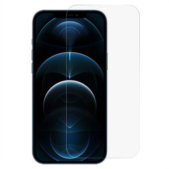 RURIHAI voor iPhone 12 Pro Max 6.7 inch clear AGC gehard glas screen protector volledig zelfklevende Anti-vingerafdruk 2.5D Scratch film bescherming