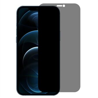 RURIHAI voor iPhone 12/12 Pro 6.1 inch Anti- Spy AGC Gehard Glas Helder Anti-Vingerafdruk Volledige Lijm 2.5D Privacy Screen Protector