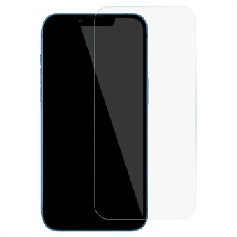 Voor iPhone 14 Pro 6.1 Inch Anti-kras Galvaniserende Coating Hoge Aluminium-Silicium Gehard Glas Arc Edge Mobiele Telefoon Screen Film Cover