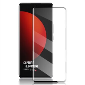 MOCOLO voor Xiaomi 12S Ultra 5G gehard glas volledig schermbeschermer 3D gebogen randen volledige lijm anti-explosiefilm - zwart
