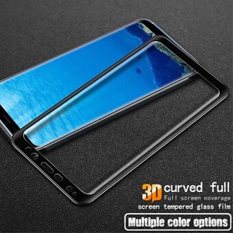 IMAK 3D Gebogen Compleet Gehard Glas Screen Protector Cover voor Samsung Galaxy S8 + SM-G955