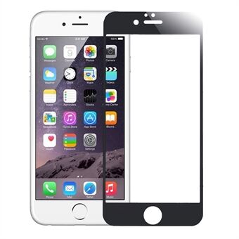 Gegalvaniseerde Screenprotector van gehard glas voor iPhone 6 / 6s - Zwart