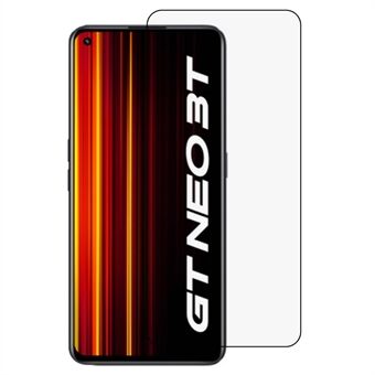 Voor Realme GT Neo 3T 5G/GT Neo2 5G Zijde Afdrukken Screen Protector Clear Volledige Dekking Volledige Lijm Anti- Scratch Gehard Glas Film