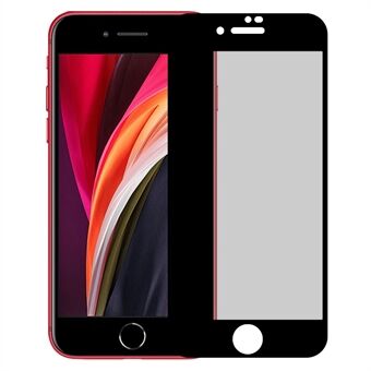 Voor iPhone SE (2022) / (2020) / 7/8 4.7 inch Anti Spy Volledige schermbeschermer Volledige lijm Zijdedruk Hoge aluminium-siliciumglasfilm