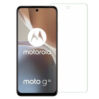 Voor Motorola Moto G32 4G slijtvaste Screen Protector 0.3mm Arc Edge Smooth Touch Gehard Glas Film: