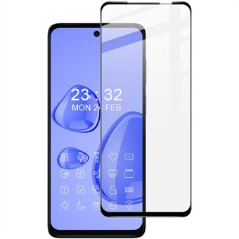 IMAK Pro + Serie Telefoon Screen Protector voor Motorola Moto G62 5G, volledige Lijm HD Clear 9H Hardheid Gehard Glas Volledige Dekking Beschermfolie