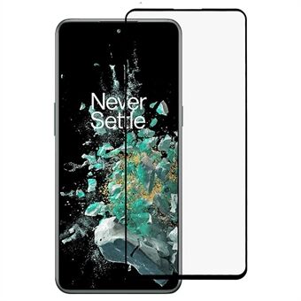 Voor OnePlus 10T 5G Anti-bubble Anti-slijtage Volledige Cover Zijde Afdrukken Screen Protector Volledige Lijm Gehard Glas Film
