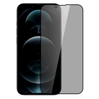 NILLKIN anti- Spy screenprotector voor iPhone 14, onbreekbaar volledige dekking gehard glas film schermcover