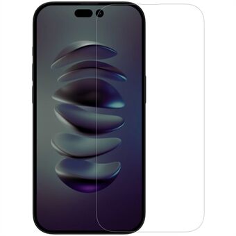 NILLKIN H voor iPhone 14 Pro Max Onbreekbare Screen Protector HD Clear AGC Glas Anti-Vingerafdruk Anti-Glare Film